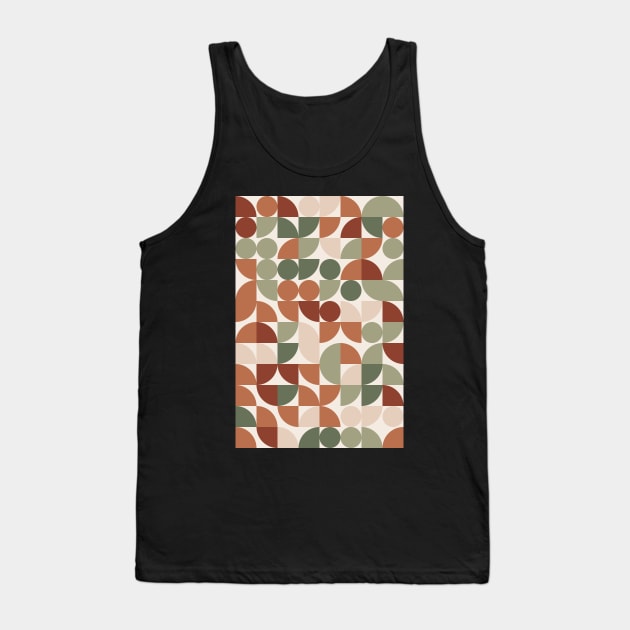 Rich Look Pattern - Shapes #6 Tank Top by Trendy-Now